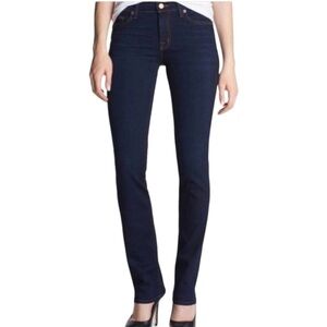 J Brand Curvy Fit Cigarette Leg Jeans Dark Wash Size 32